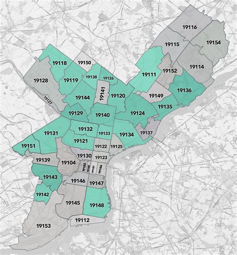 Philadelphia Zip Code Map – Jesus Week