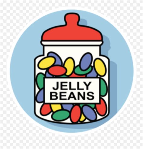 Jelly Bean Jar Clip Art - Png Download (#3577228) - PinClipart