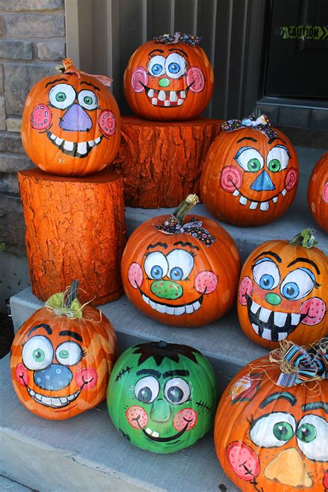 Painted pumpkins! | Pumpkin designs painted, Halloween pumpkins painted ...