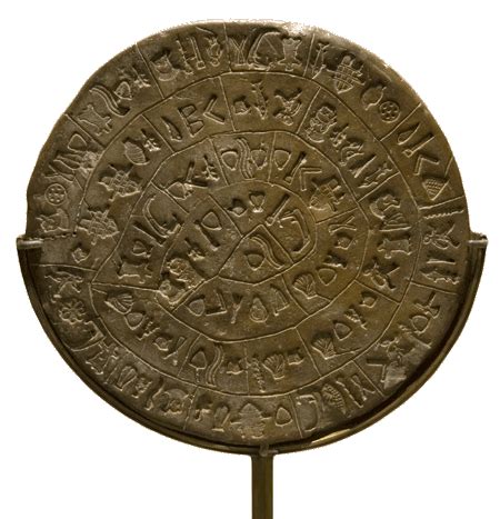 Creation - The Written Truth: PHAISTOS DISK, ARCHAIC GREEK, CRETE, ARTIFACTS, PHILISTINES ...