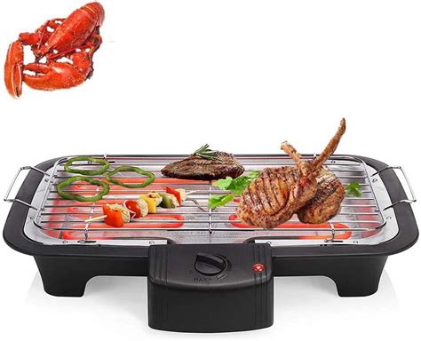 Review XNDCYX Smokeless Indoor/Outdoor Electric Grill, Electric ...