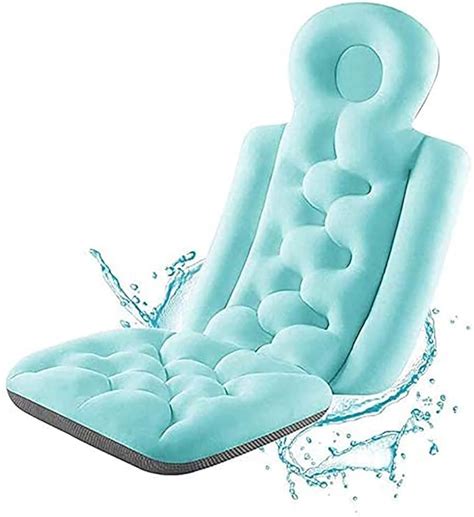 Bath Cushion for Tub - Full Body Bath Tub Pillow & Non-Slip Spa Bathtub Mat Mattress Pad with ...