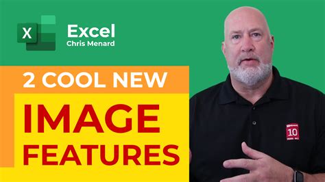 Excel Images - Two New Features - IMAGE function and Data from Image: Chris Menard Training