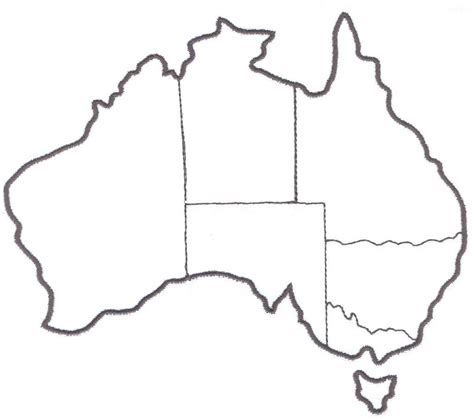 Australian States And Territories Worksheet