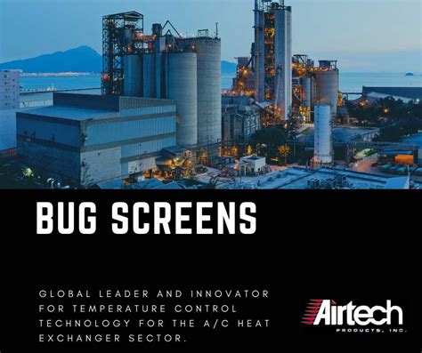 Bug Screens | Best Industrial Bug Screens | Airtech Products Inc.