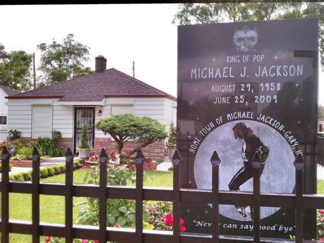 Michael Jackson's childhood home in Gary, Indiana. Photo taken with Pro ...