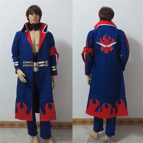 Tengen Toppa Gurren Lagann Captain Simon the Digger Teens Anime Cosplay Costume Custom Made All ...