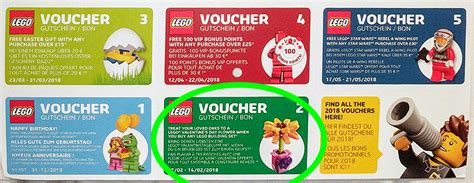 LEGO Calendar Vouchers: February Flower - BricksFanz