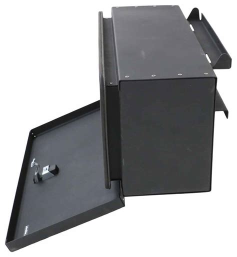 SolidStep Locking RV Storage Box - Powder Coated Steel - 100 lbs ...