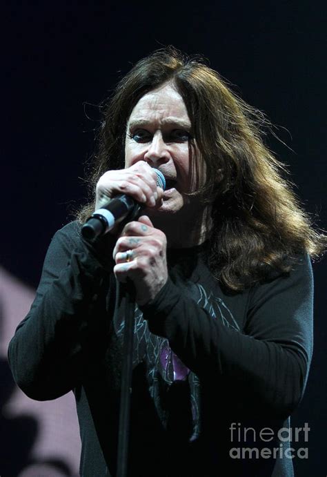 Black Sabbath - Ozzy Osbourne Photograph by Concert Photos - Fine Art America