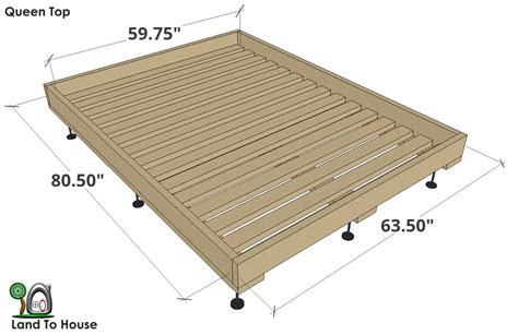 Queen Size Bed Frame Dimensions