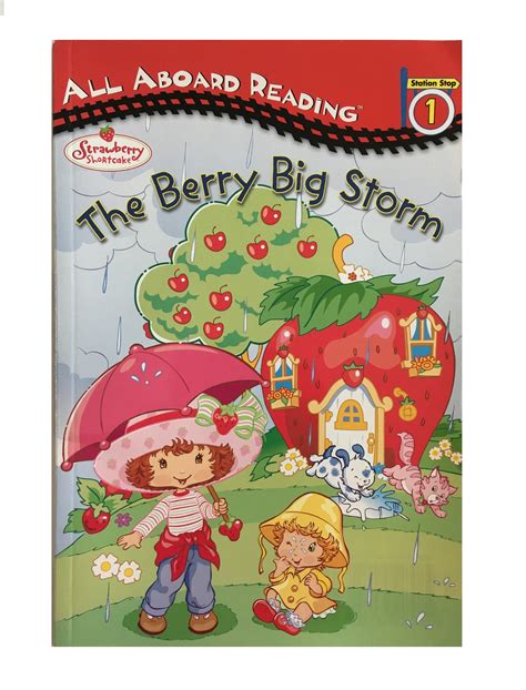 Strawberry Shortcake The Berry Big Storm Paperback Book - All Aboard R ...