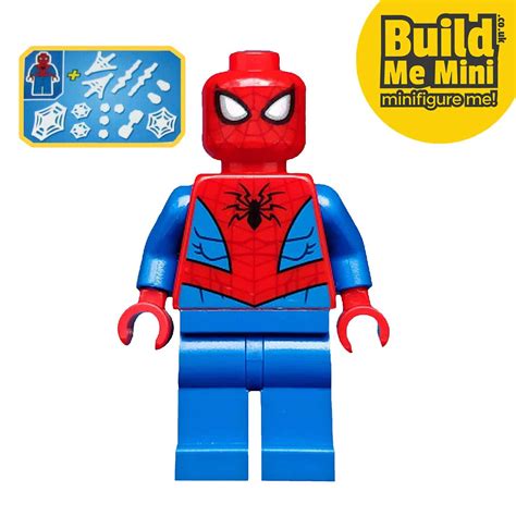 Spider-Man Marvel LEGO Minifigure | Build Me Mini