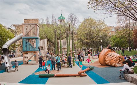 St. James Park Food Market Themed Playground Toronto