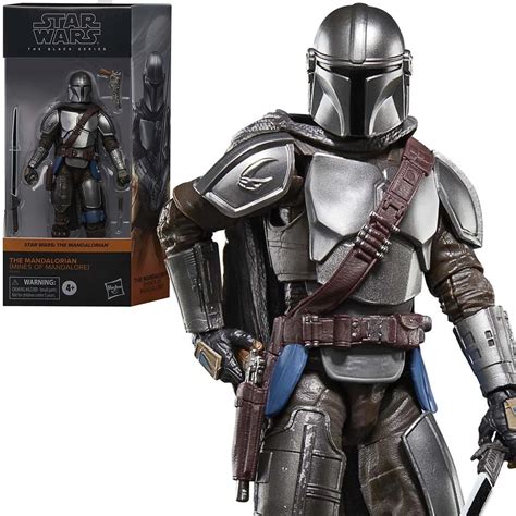 Star Wars The Black Series 6-Inch The Mandalorian (Mines of Mandalore ...