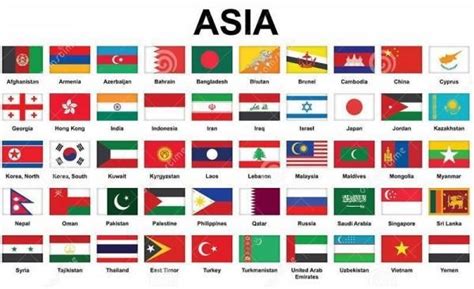 Los países de Asia y sus capitales - ¡Lista completa y mapa! - Aspectos ...