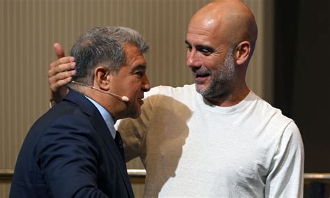 Barcelona president met with Man City manager Pep Guardiola | Barca ...