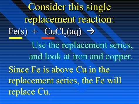 Chpt 9 part ii - types of reactions 031604