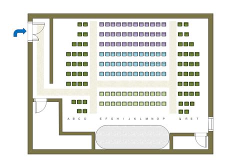 Theater Seat Plan | Free Theater Seat Plan Templates