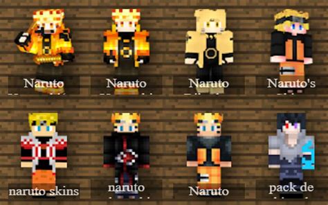 Naruto Skins For Minecraft PE APK للاندرويد تنزيل