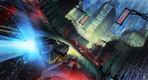 25 Unseen, Wallpaper-Friendly Pieces of Wipeout Concept Art ...