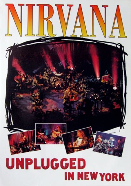 NIRVANA - Plakat - Unplugged in New York - Poster - Luisposter: POSTER ...