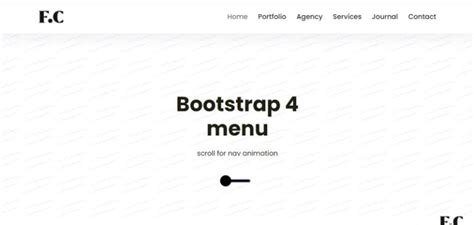 Bootstrap Navigation Bar [ 20 Best Navbar Examples ]