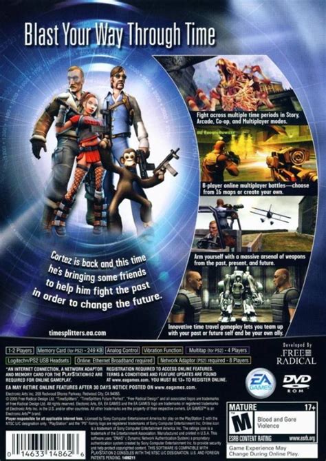 Timesplitters: Future Perfect for PlayStation 2 - Sales, Wiki, Release Dates, Review, Cheats ...