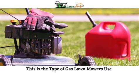 This is the Type of Gas Lawn Mowers Use - Lawn Arena