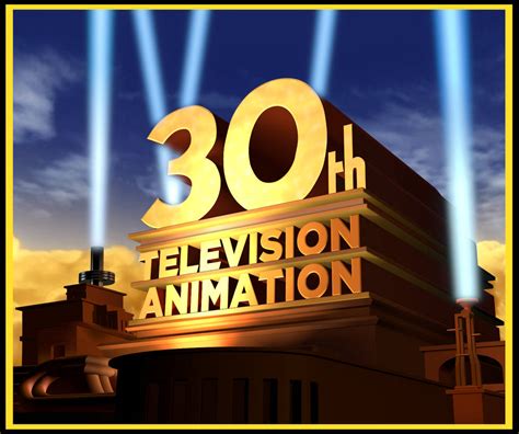 30th TV Animation print logo (Colored, 2023) by TheEstevezCompany on DeviantArt