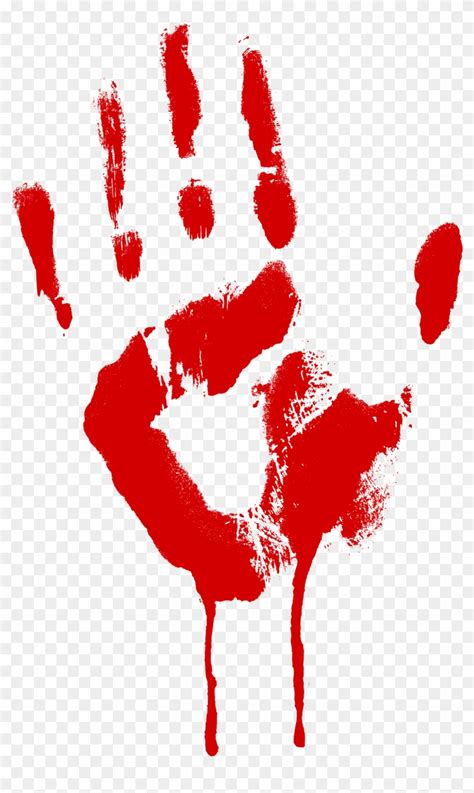 Bloody Handprint Wallpaper