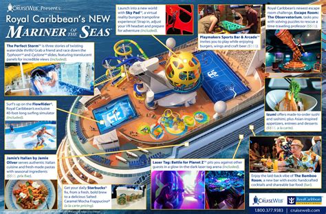 Royal Caribbean's Mariner of the Seas Cruise Ship, 2023, 2024 and 2025 Mariner of the Seas ...