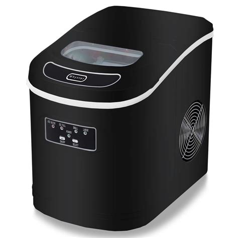 IMC-270MB Whynter Compact Portable Ice Maker 27 lb capacity - Metallic Black - Whynter