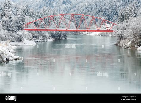 winter landscape Japan Stock Photo - Alamy