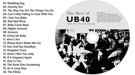 Very Best of UB40 - UB40 Greatest Hits Full Album - YouTube