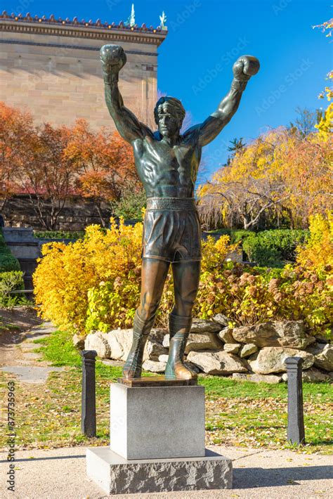 Rocky Balboa Statue Stock Photo | Adobe Stock