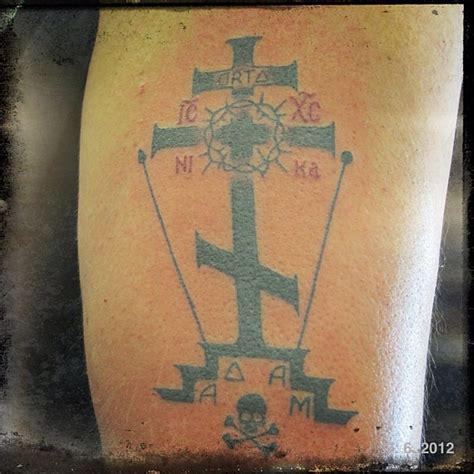 Orthodox Calvary Cross Tattoo | This is the Orthodox Calvary… | Flickr