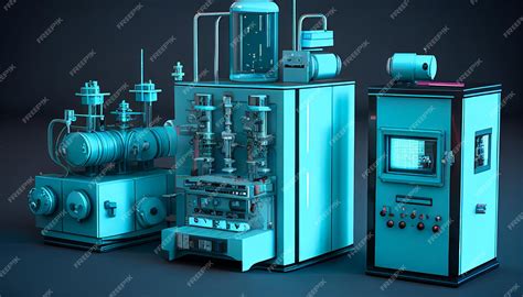 Premium AI Image | All chemical equipment for moderated chemical laboratory