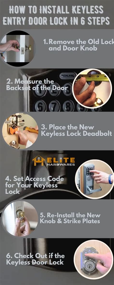 How to Install Keyless Entry Door Lock? 6 Easy Steps to Follow