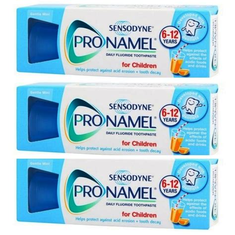 Sensodyne Pronamel for Kids Daily Fluoride Toothpaste 6-12 Years 50ml