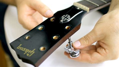 How To Replace Tuning Pegs On Guitar – Changing Tuners (Tuning Machines ...