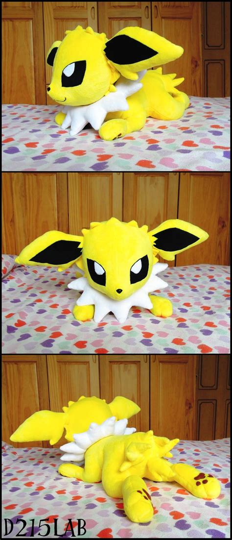 Jolteon plush by d215lab on deviantART | Pokemon plush, Plush, Pokemon