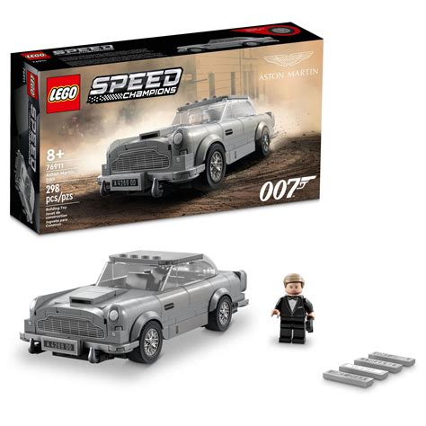 LEGO Speed Champions 007 Aston Martin DB5 76911 Building Toy Set Featuring James Bond for Kids ...