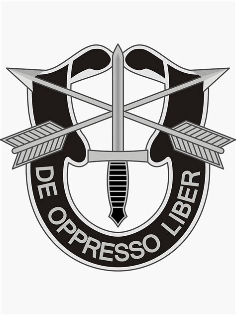 "Special Forces - insignia (United States Army)" Sticker for Sale by wordwidesymbols | Redbubble