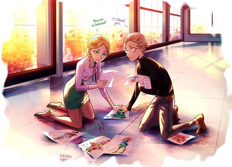 Miraculous Ladybug: Gabriel and Adrien's mother. by Dessa-nya on DeviantArt