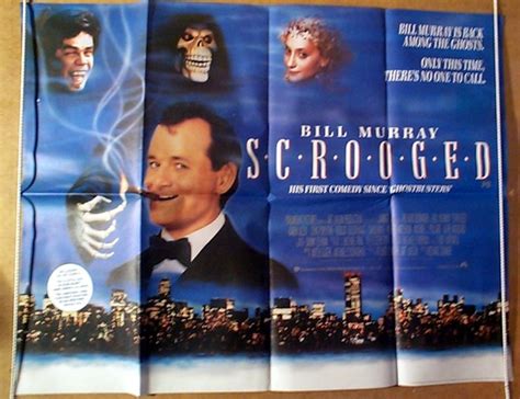 Scrooged - Original Cinema Movie Poster From pastposters.com British ...