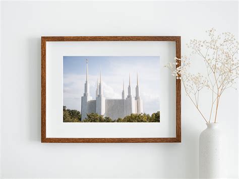 Washington DC LDS Temple Digital Image Temple Photo, Lds Home Decor, Modern Art, Dc Temple Lds ...