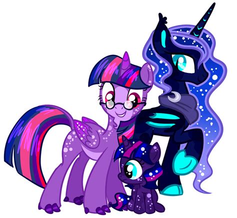 Sparkle Family by ItsVoids on DeviantArt