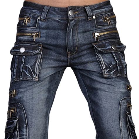 Jeansian Brand Mens Designer Jeans Pants Trousers Denim Blue Zipped W30 ...