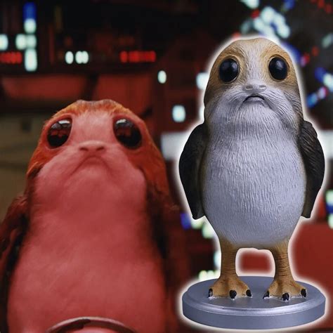 Star Wars The Last Jedi Porg Action Figure Cosplay Porg Toy Doll ...